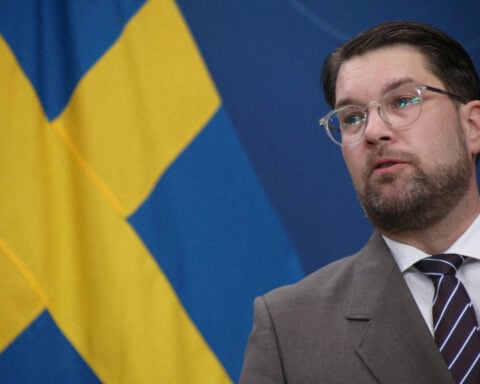 Sweden's far-right leader Akesson brought fringe party to brink of power