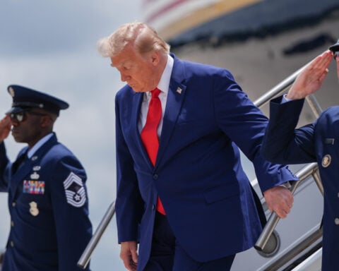 The Latest: Trump issues new double-digit tariffs on 60 countries