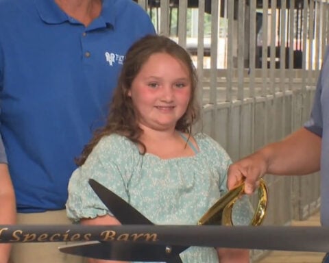 How a 9-year-old girl's generosity led to a new barn at the Fayette County Fairgrounds