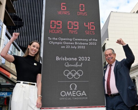 Olympic countdown clock raises venue timeline questions for Brisbane 2032