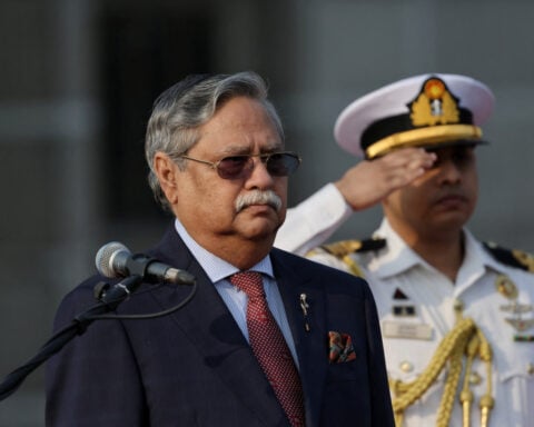 Bangladesh president to resign Friday as pressure grows over Hasina's planned return