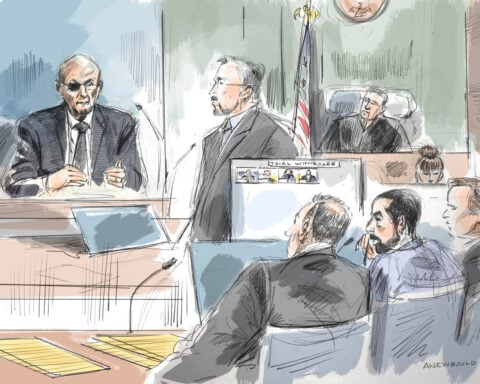 Salman Rushdie testifies at the terrorism trial of the man convicted of stabbing him