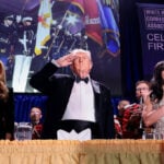 Trump returns to White House correspondents' dinner after April attack halted gala
