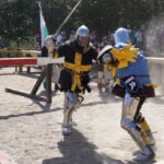 With swords, axes and shields, fighters go head-to-head in medieval combat world championship