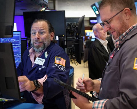 Wall St set for higher open after tech rout; Mideast, tariffs in focus
