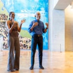 Former President Barack Obama surprises WNBA All-Stars at their practice at his Presidential Center