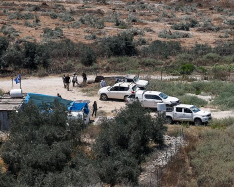 Israeli troops round up Palestinians in West Bank village after shootout involving settlers