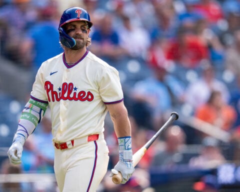 LeBron James and Bryce Harper were teenage sensations. Both signed in Philly. Can they win a title?