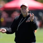 49ers coach Kyle Shanahan hurt in a car crash, limited as training camp opens