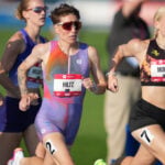 Athletics-Hiltz wins US championships 1,500m title once again
