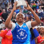 Jones and Clark help Team Spoon beat Team Coop 129-122 in the WNBA All-Star Game