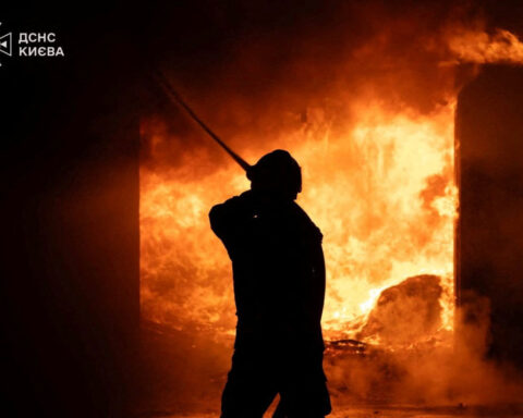 Russia strikes Kyiv, other Ukraine cities; Russian-held areas also hit