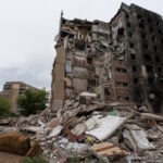 2 dead in Ukraine from Russian attacks, 4 more in Russian-held area hit by Ukrainian drones