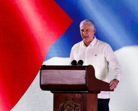 Cuban president accuses US of 'political genocide' on anniversary of revolution