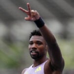 Noah Lyles pulls up mid-race at US nationals, suffers a rare loss at 200 meters
