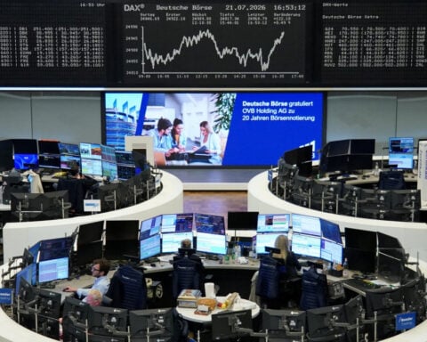European shares steady as tech weakness offsets US-Iran optimism