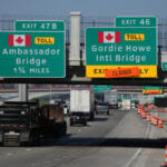 Trump is set to defend his economic policies in Michigan, where new Canadian tariffs may sting