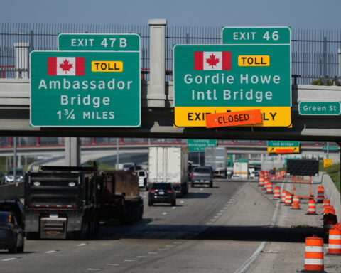 Trump is set to defend his economic policies in Michigan, where new Canadian tariffs may sting
