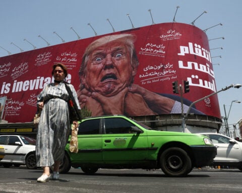 Iran says it still controls strait, not seeking talks, after Trump halts bombing