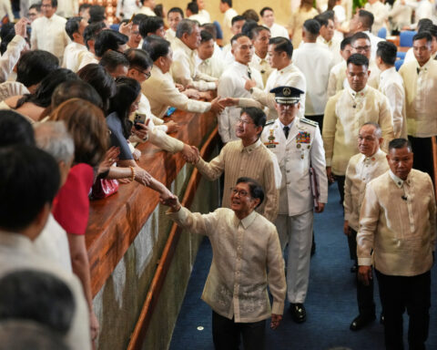 Philippine president slams China in veiled rebuke in his state of the nation speech