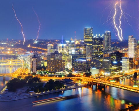 Severe storms battered Pittsburgh twice as often as usual this spring – a meteorologist explains why
