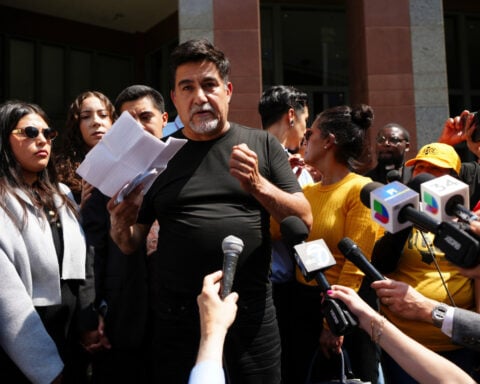 Prosecutors move to drop charge against California labor leader arrested during immigration protest