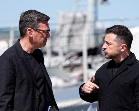 UK's Burnham welcomes Zelenskiy as first foreign visitor