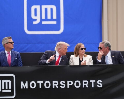 Trump is set to defend his economic policies in Michigan, where new Canadian tariffs may sting