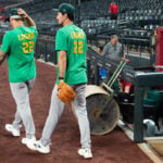Athletics prospect Ryan Lasko says feeling in his legs returning after collision with his teammate
