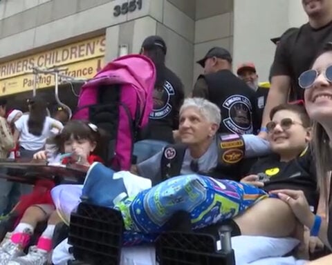 30th annual Christmas in July Toy Run spreads holiday cheer for kids at Philadelphia hospital