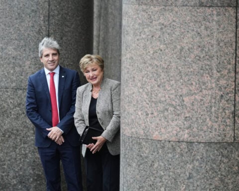 IMF chief says Argentina is better positioned to meet debt obligations under Milei