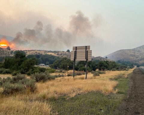 Major Oregon interstate closed for 70 miles due to wildfire