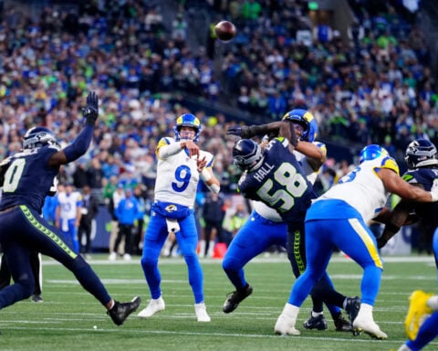 MVP Matthew Stafford says star-studded Rams have "a high ceiling" for climb toward a Super Bowl run