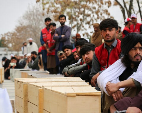 Months of fighting between Afghanistan and Pakistan have killed nearly 500 Afghan civilians, UN says