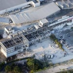 Several feared trapped in collapsed shopping mall after Japan quake