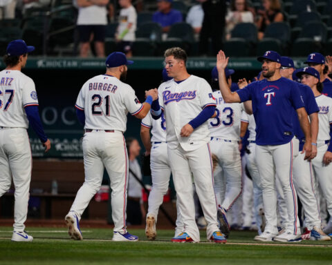 Rangers put themselves in good position as only AL West team with a winning record