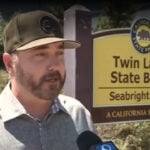 Teen lifeguard braves massive waves to rescue young boy