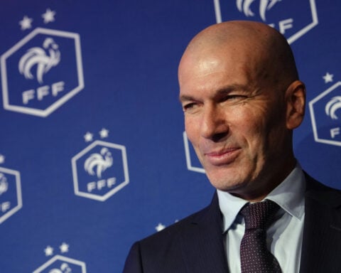 Emotional Zinedine Zidane achieves his 'dream' as he takes charge of the France team