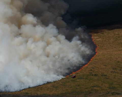 France has seen its first 'fire-cloud'. What is it?