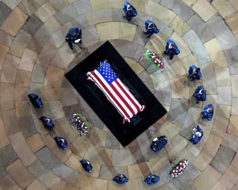 Trump, Zelenskiy and Netanyahu attend US Senator Lindsey Graham's funeral