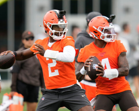 NFL starting QB auditions are uncommon, but Browns, Falcons and Vikings camps begin with competition