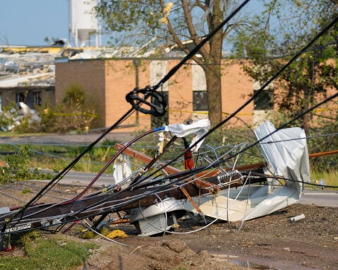 Powerful tornado leaves widespread damage in Wisconsin but time of day may have saved lives