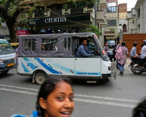 India's capital part of aggressive electric vehicle targets in bid to curb air pollution