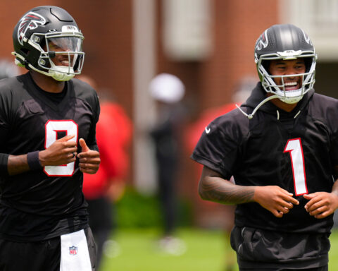 With Tua Tagovailoa sidelined with a minor injury, Falcons add Cooper Rush for training camp reps