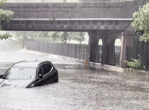 New Jersey communities again flooded with rain as strong storms move through