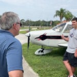 Teen flies himself to world's largest aviation gathering
