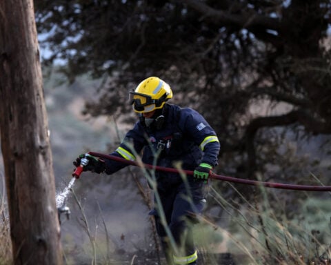Three Greek firefighters killed as wildfires strike further east in Europe