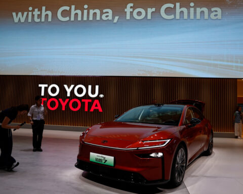 Toyota's first-half global output, sales fall for first time in two years on China weakness