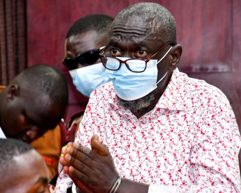 Detained Ugandan opposition figure is unconscious, in intensive care, his wife says