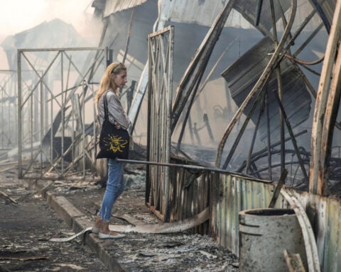 Russia pounds Ukraine in new air attack, killing 9, including children